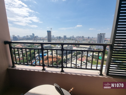 N1070 | Bali Resort No.3, Chroy Changva 1 Bedroom Condo For Rent