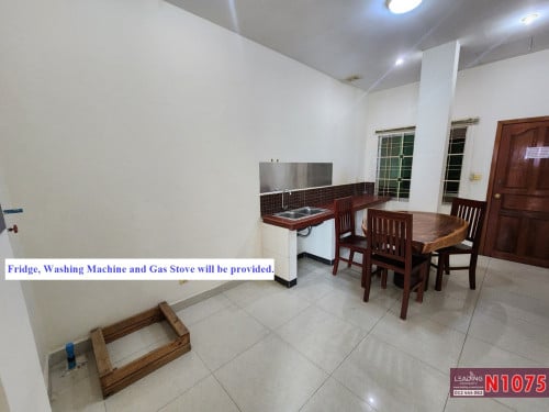 N1075 | Toul Sangke 1 Bedroom Apartment with Lift For Rent