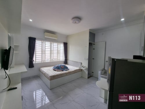 N113 | Affordable Studio Apartment with Lift For Rent in Toul Sangke