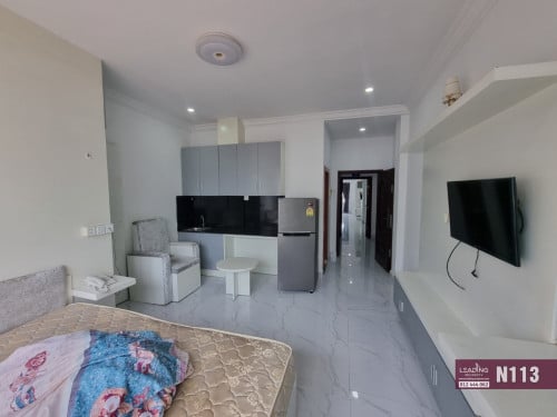 N113 | Affordable Studio Apartment with Lift For Rent in Toul Sangke