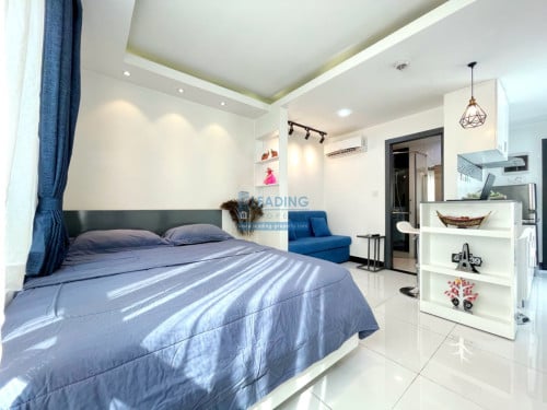 N258 | Studio Apartment in BKK3 with Swimming Pool and Gym
