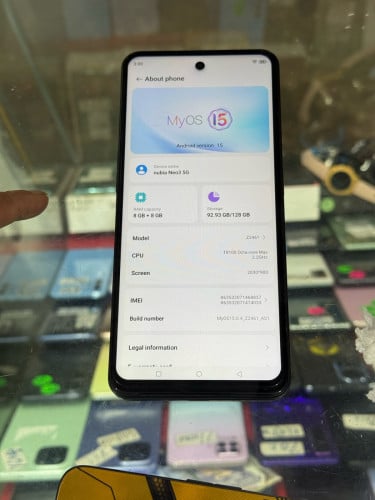 nubia  Neo3 .5G 128g8G 98%