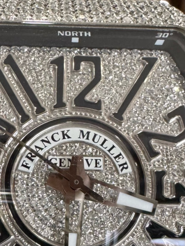 Original Franck Muller Vanguard V45 Full Diamonds 💠