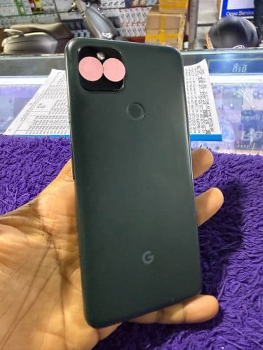 Pixel 5a Memory128G USA 97% ក្រុមហ៊ុនសុីមពីរ មានឆ្នាំងសាក