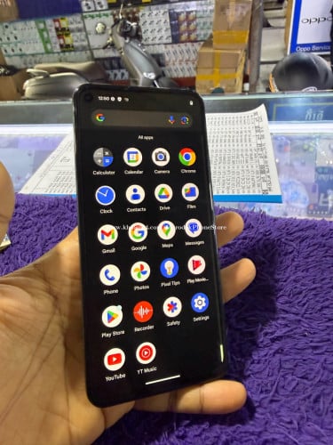 Pixel 5a Memory128G USA 97% ក្រុមហ៊ុនសុីមពីរ មានឆ្នាំងសាក