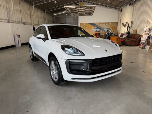 Porsche Macan 2015 Tax Paper Red Interior