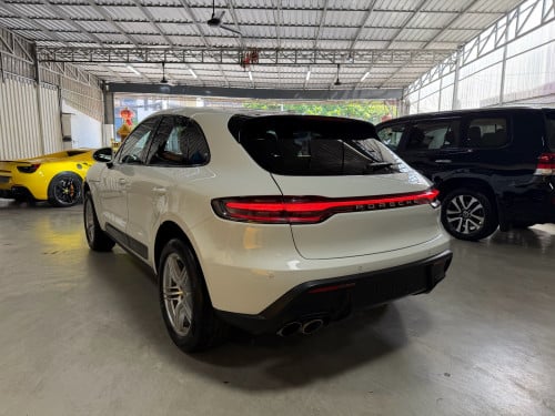 Porsche Macan 2015 Tax Paper Red Interior