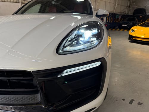 Porsche Macan 2015 Tax Paper Red Interior