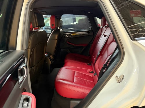 Porsche Macan 2015 Tax Paper Red Interior
