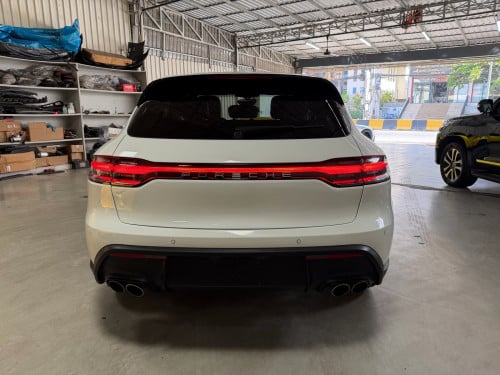 Porsche Macan 2015 Tax Paper Red Interior