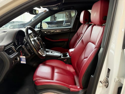 Porsche Macan 2015 Tax Paper Red Interior