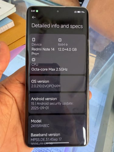 Redmi 14Pro + 99% Ch