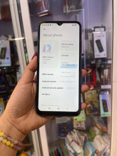 Redmi 9A 64GBមួយទឹកសុីន