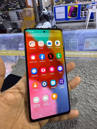 Samsung A51 Ram8G Memory128G 97% ក្រុមហ៊ុនសុីមពីរ មានឆ្នាំងសាក
