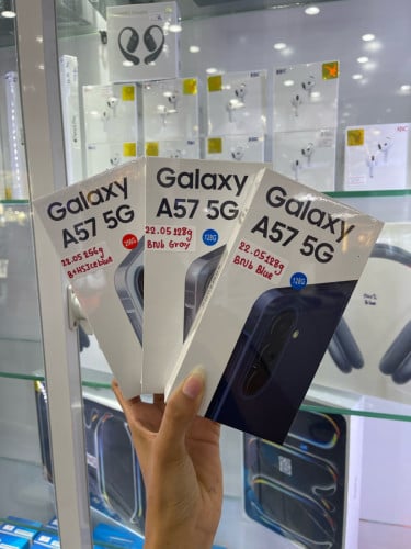 Samsung A57 5G  128g =429$ 256g=499$