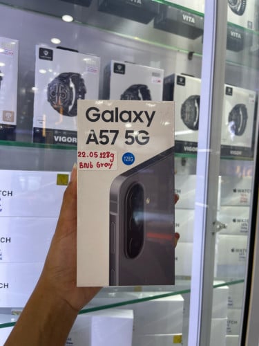 Samsung A57 5G  128g =429$ 256g=499$