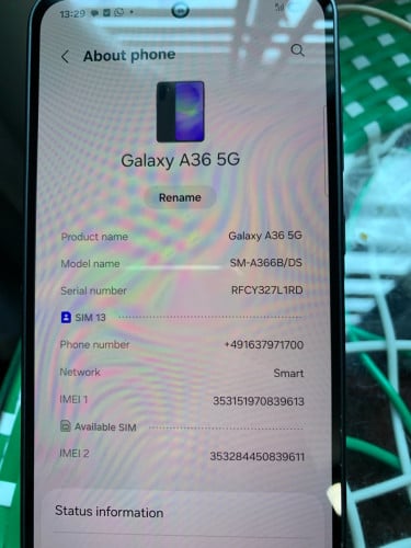 Samsung Galaxy  A36(5G) (256GB)