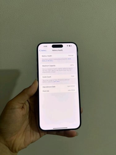 Sell 15pro max 256g LL/A Esim2 Scan 98%