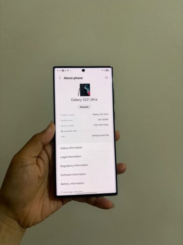 Sell S22 Ultra 5G ram12g rom256g Korea Sim1