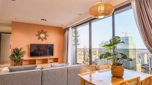 Special unit and nice 5stat decoration for rent condo BKK1 🍀🥰💥✨