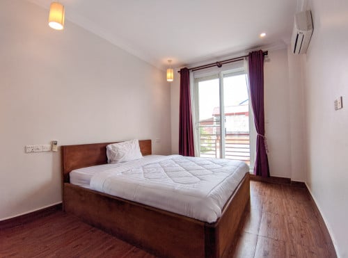 Toul Kork | 2Bedrooms Serviced Apartment Near Toul Kork Market | $450