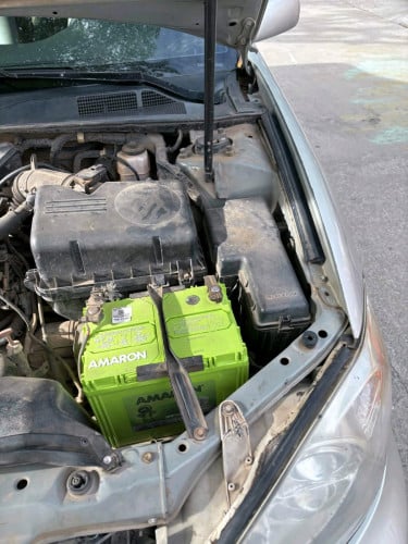 toyota camry,LE,ABS,កៅអីចុច,ឆ្នាំ 02 ពណ៌ទឹកប្រាក់,