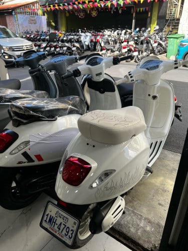 Vespa JB មួយទឹកស្លាកលេខ ម្ចាស់ដើម