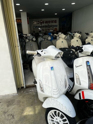 Vespa JB មួយទឹកស្លាកលេខ ម្ចាស់ដើម