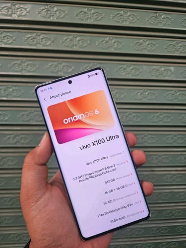 Vivo X100 ultra/CH/ram16/512G/98%