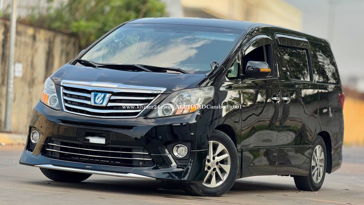 TOYOTA ALPHARD 2012 TOP OPTION HYBRID