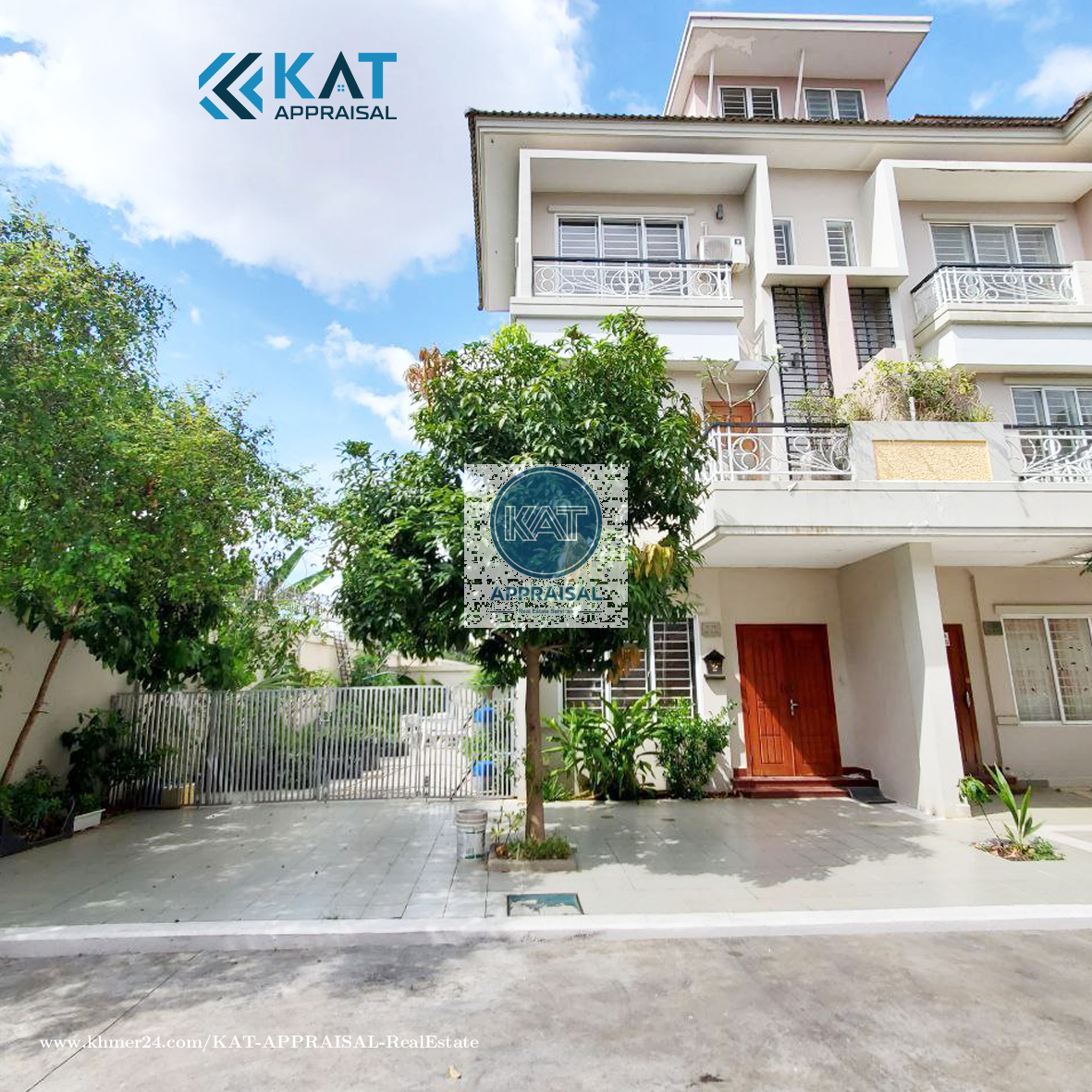 វីឡាកូនកាត់សម្រាប់ជួល | Link house LA For Rent