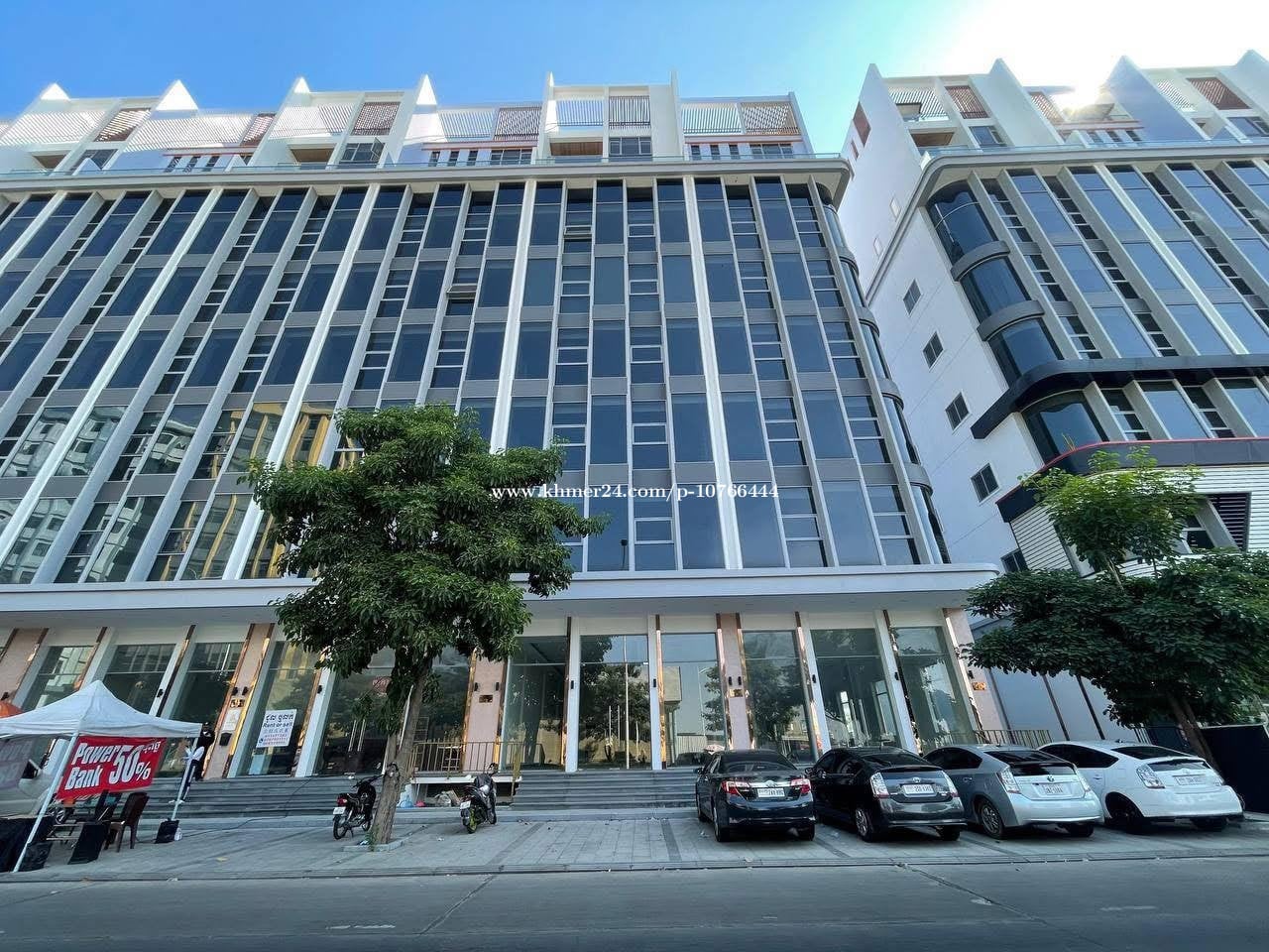 10-Storey Commercial Building for Sale & Rent on OCIC Main Road, Chroy Changvar
