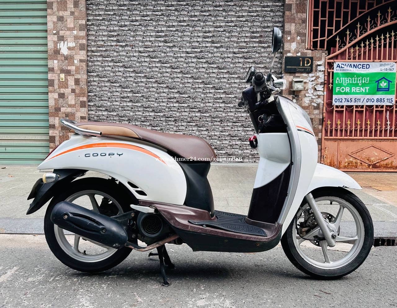 HONDA SCOOPY-1(550$,year2011,power110cc,product of japan)have id card ๐ชช