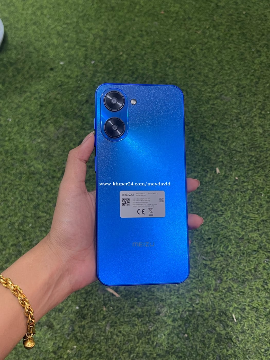 MEIZU-21 ពណ៌ទឹកប៊ិចចាស់ អីវ៉ាន់ក្រុមហ៊ុន Sim2 Memory 128GB Ram6+6GB អត់ជាប់អី (ធានា1ខែ)