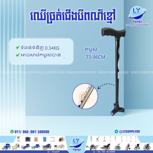 ឈើច្រត់ជើងបីពណ៌ខ្មៅ