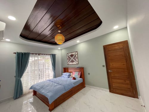 𝐅𝐨𝐫 𝐑𝐞𝐧𝐭: 3BR Mini Villa- Boeung Tompoun, 15mn to Russian Market