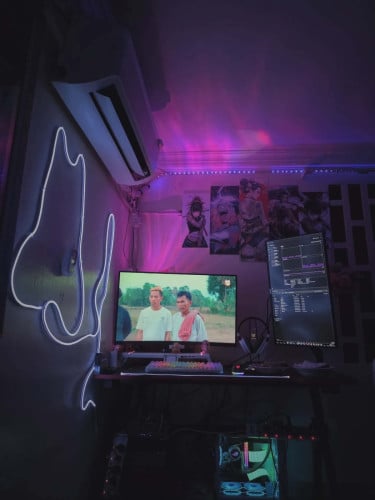 ចង់លក់ Asus 27inch 165hz 125$ with arm monitor