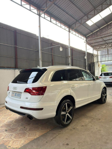 មកដល់ហើយឡានស្អាត Audi Q7 Year 2011 S line ម៉ាស៊ីនម៉ាស៊ូត ម្ចាស់ដើមឡាននៅយ