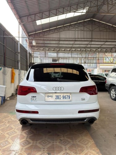 មកដល់ហើយឡានស្អាត Audi Q7 Year 2011 S line ម៉ាស៊ីនម៉ាស៊ូត ម្ចាស់ដើមឡាននៅយ