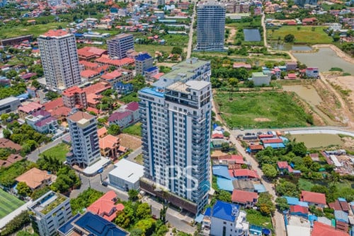 #FORSALE 16th Floor 1-Bedroom Condo🌇-📍Mekong View 6, Chroy Changvar, Phnom Penh