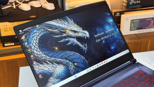 ️Gaming MSI️ម៉ូតពេញនិយម កម្លាំងម៉ាសុីនខ្លាំង️មកជាមួយ ភ្លេីង ពណ៍ក្រហម ដ៏ស្រស់ស្អាត️