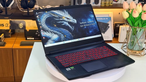 ️Gaming MSI️ម៉ូតពេញនិយម កម្លាំងម៉ាសុីនខ្លាំង️មកជាមួយ ភ្លេីង ពណ៍ក្រហម ដ៏ស្រស់ស្អាត️