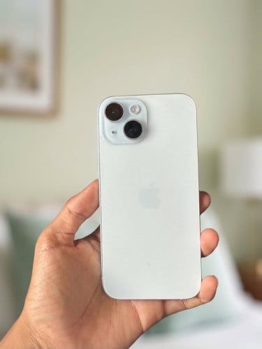 លក់ iPhone 15 blue 128G Ch/A no Scan ធ្លាប់ដូCamera ស្អាត សុខភាពថ្ម 🔋 100%