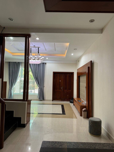 វីឡាកូនកាត់នៅបុរីភ្នំពេញថ្មី សែនសុខ  / Link Villa for Rent at Borey Phnom Penh  Thmei