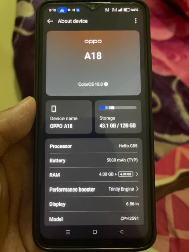 លក់ Oppo A18