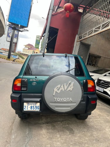 ឡានសានុំ RAV4 1997 ម្ចាស់ដេីមថ្នាំសុីន85% ប៉ុង2 ABS ថ្នាំសុីន90%