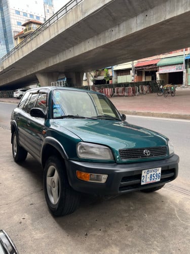 ឡានសានុំ RAV4 1997 ម្ចាស់ដេីមថ្នាំសុីន85% ប៉ុង2 ABS ថ្នាំសុីន90%