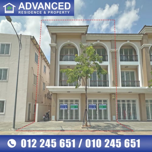 🏘ផ្ទះអាជីវកម្ម 2ល្វែង ខាង (SH) ក្នុងបុរី ML Villa ត្រូវការលក់បន្ទាន់ខ្លាំង ​ (កូដ: A06-085694)