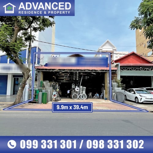 🏠 ដី​ និង ផ្ទះ នៅលើមហាវិថីម៉ៅសេទុង (245) ត្រូវការលក់បន្ទាន់ខ្លាំង (កូដ៖ A03-061041)