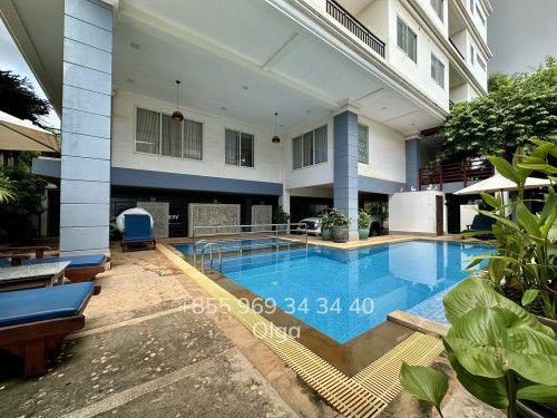 🔑  Siem Reap, Apartment with Swimming pool for rent (#04301)